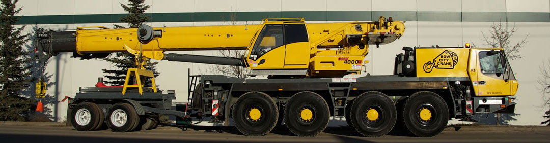 100 Ton - Grove GMK 4080-1 - Bow City Crane - Calgary