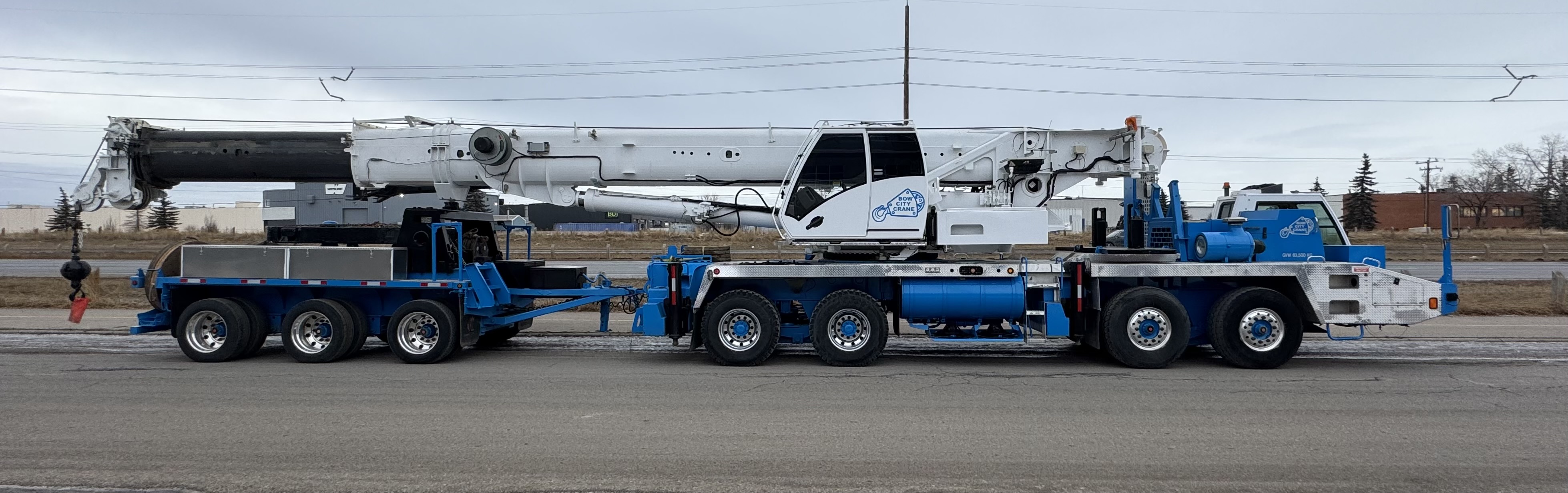 110 Ton - Grove TMS 9000 E - Bow City Crane - Calgary