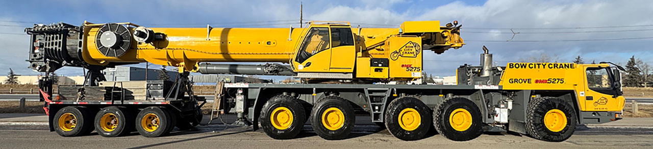 275 Ton - Grove GMK 5275 - Bow City Crane - Calgary